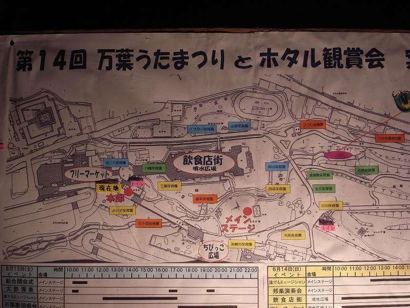 万力公園　ホタルまつり